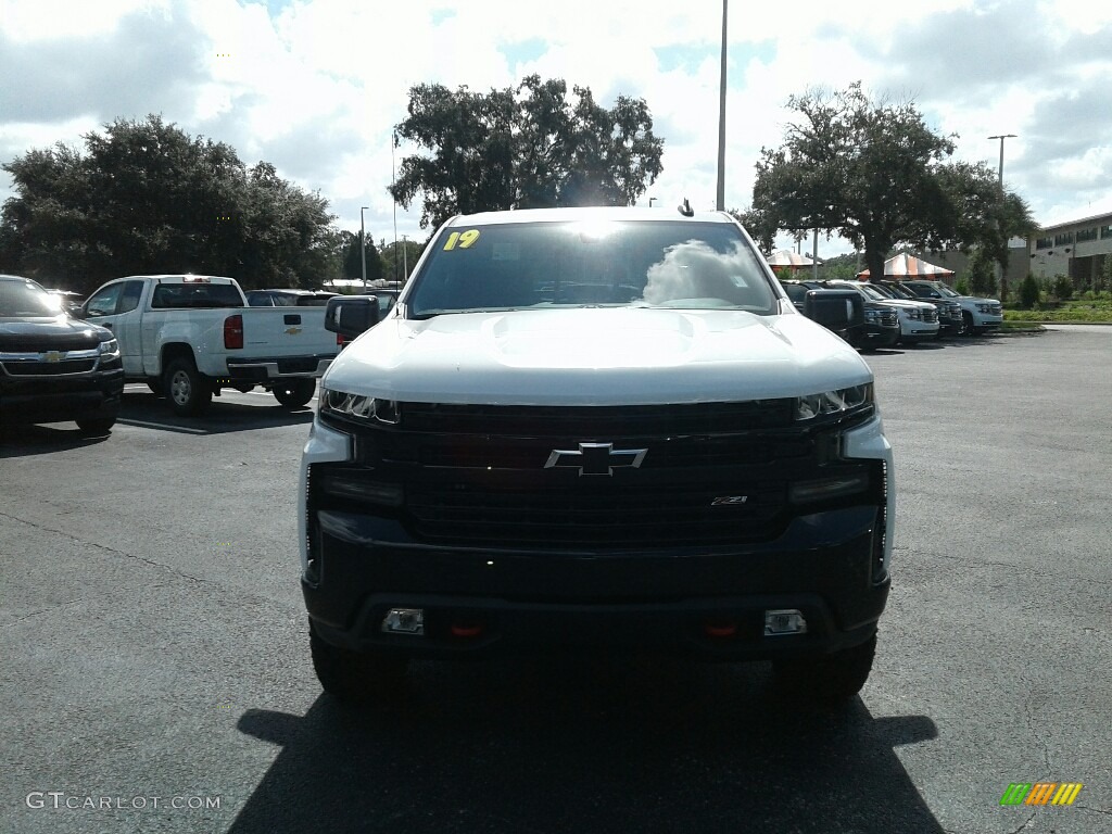 2019 Silverado 1500 LT Z71 Trail Boss Crew Cab 4WD - Summit White / Jet Black photo #8