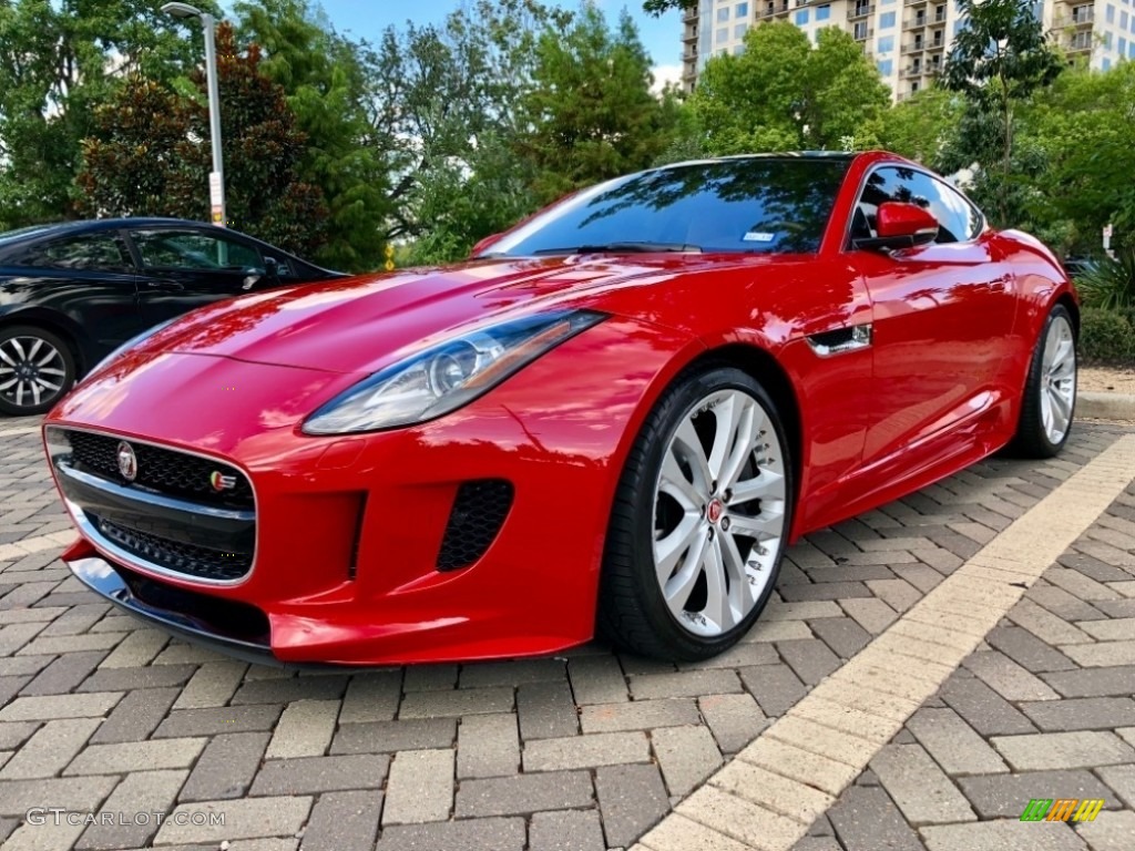Caldera Red 2017 Jaguar F-TYPE S AWD Coupe Exterior Photo #129756524
