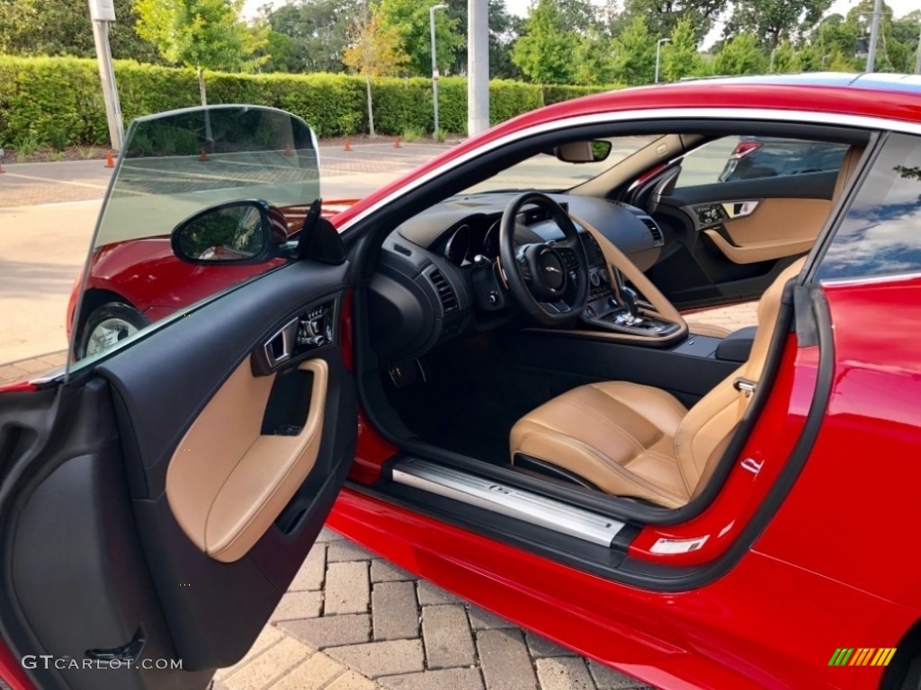 2017 F-TYPE S AWD Coupe - Caldera Red / Jet photo #6