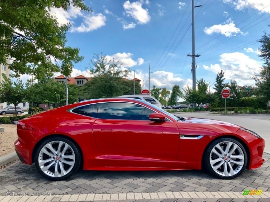 Caldera Red 2017 Jaguar F-TYPE S AWD Coupe Exterior Photo #129756815