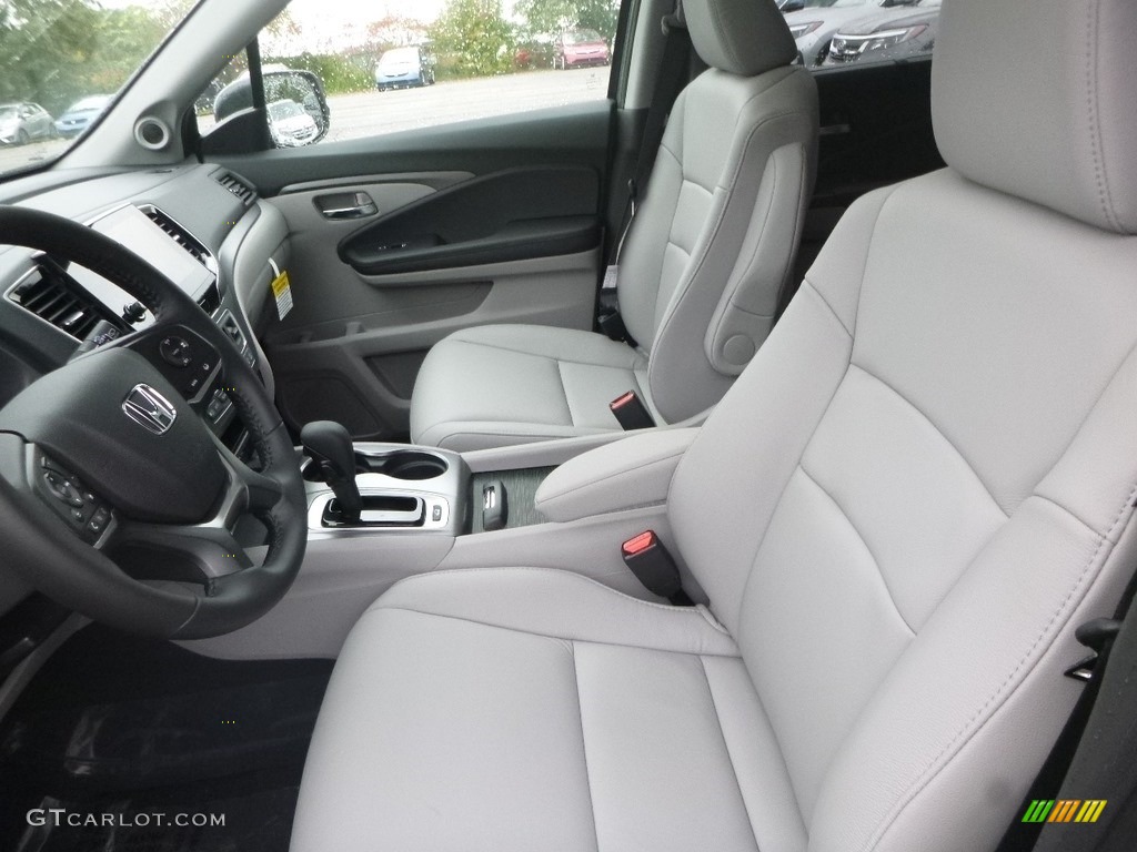 Gray Interior 2019 Honda Pilot EX-L AWD Photo #129757640