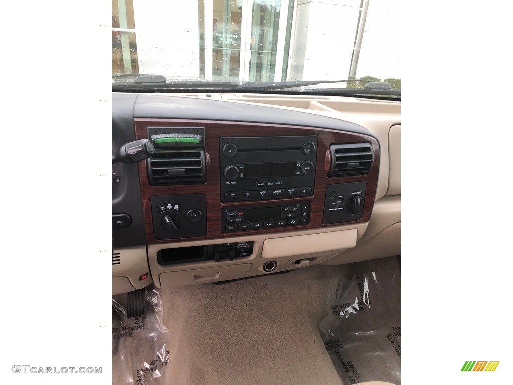2007 F250 Super Duty Lariat SuperCab 4x4 - Dark Stone Metallic / Tan photo #10