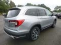 2019 Lunar Silver Metallic Honda Pilot Touring AWD  photo #4