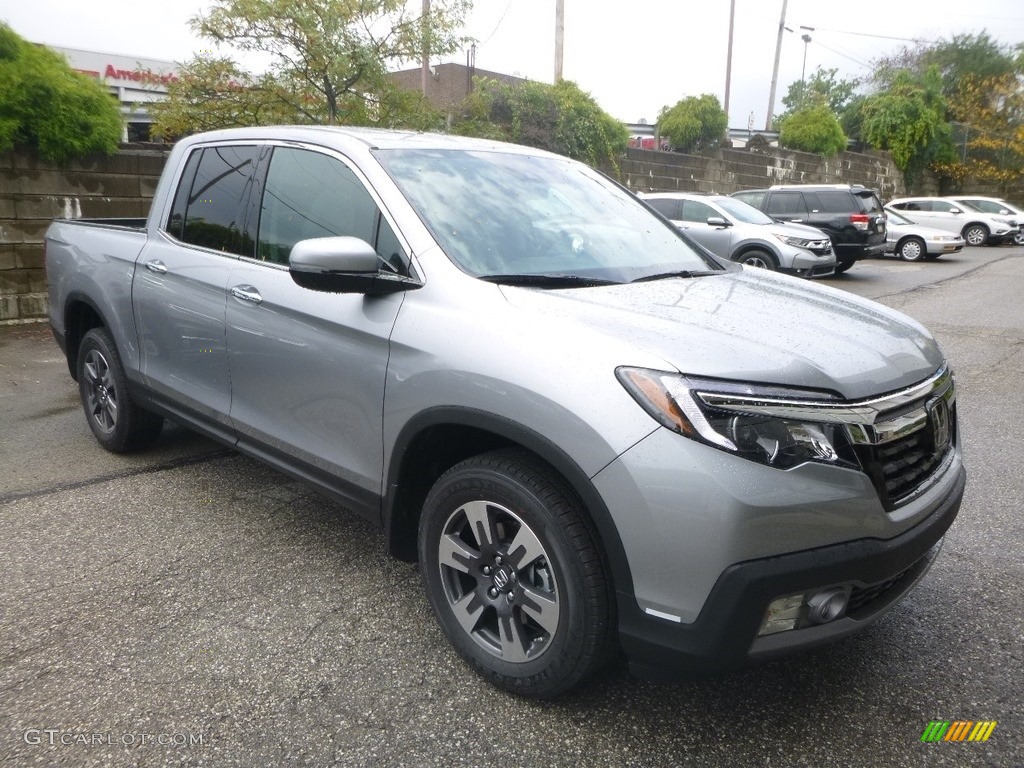 Lunar Silver Metallic 2019 Honda Ridgeline RTL-E AWD Exterior Photo #129758837