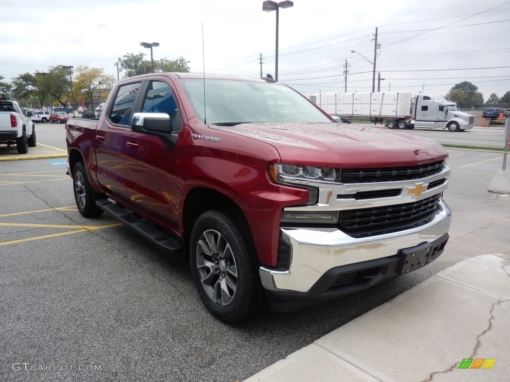 2019 Silverado 1500 LT Crew Cab 4WD - Cajun Red Tintcoat / Jet Black photo #3