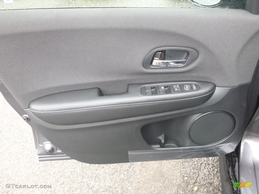 2019 Honda HR-V Sport AWD Black Door Panel Photo #129759991