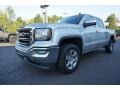 Quicksilver Metallic - Sierra 1500 SLT Crew Cab 4WD Photo No. 3