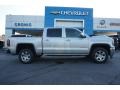 Quicksilver Metallic - Sierra 1500 SLT Crew Cab 4WD Photo No. 11