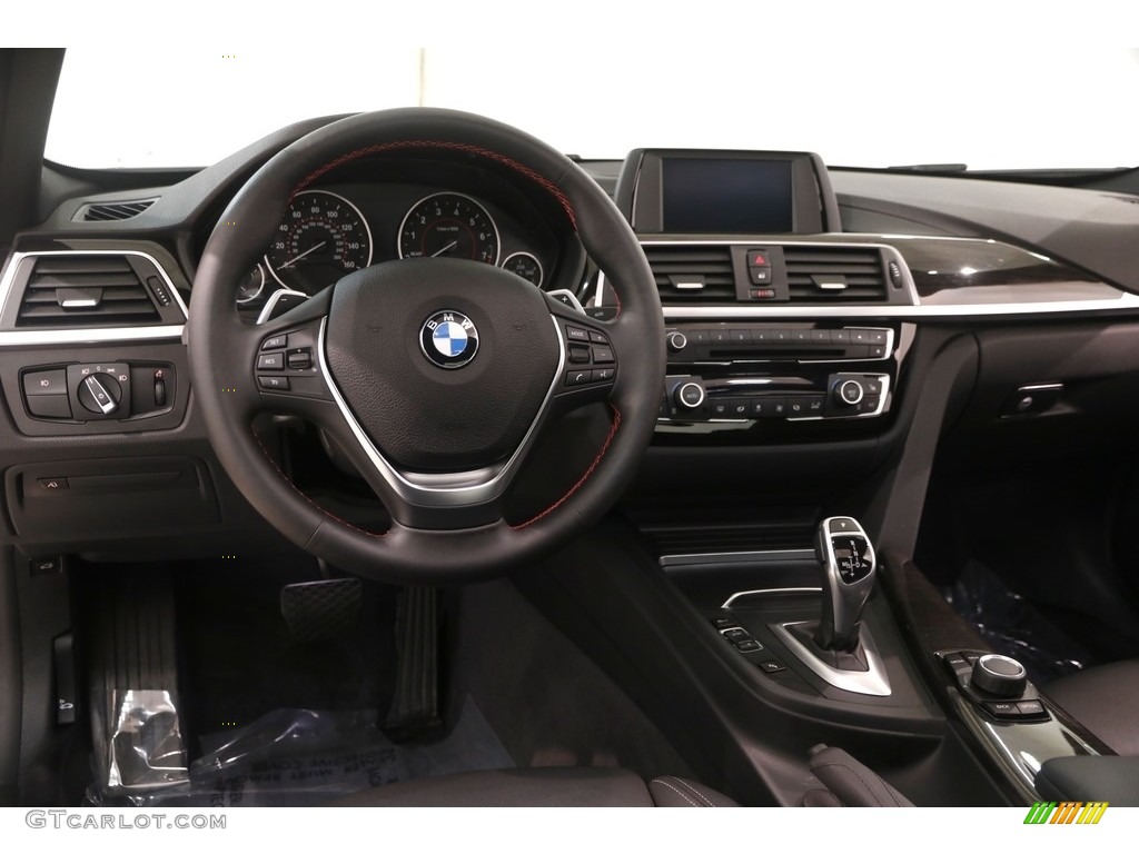 2018 3 Series 330i xDrive Sedan - Mineral White Metallic / Black photo #6