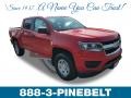 2019 Red Hot Chevrolet Colorado WT Crew Cab  photo #1