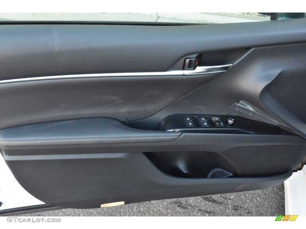 2019 Toyota Camry XSE Black Door Panel Photo #129763760