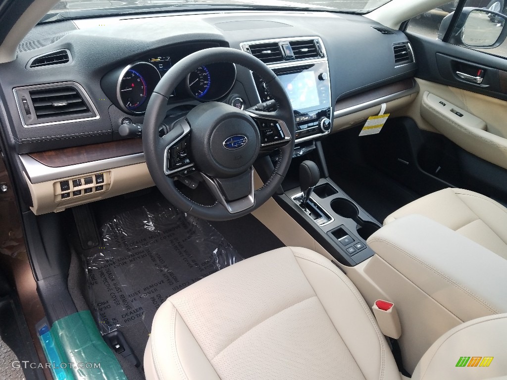 Warm Ivory Interior 2019 Subaru Outback 2.5i Limited Photo #129763913