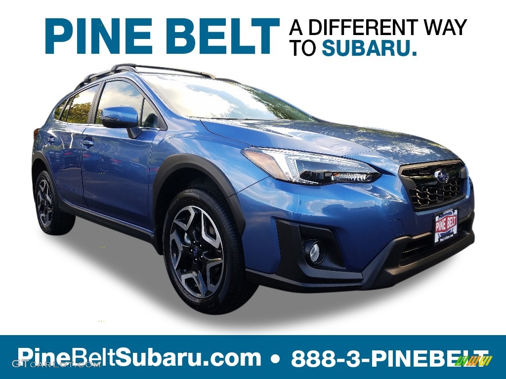 2019 Crosstrek 2.0i Limited - Quartz Blue Pearl / Gray photo #1