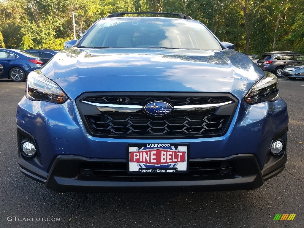 2019 Crosstrek 2.0i Limited - Quartz Blue Pearl / Gray photo #2