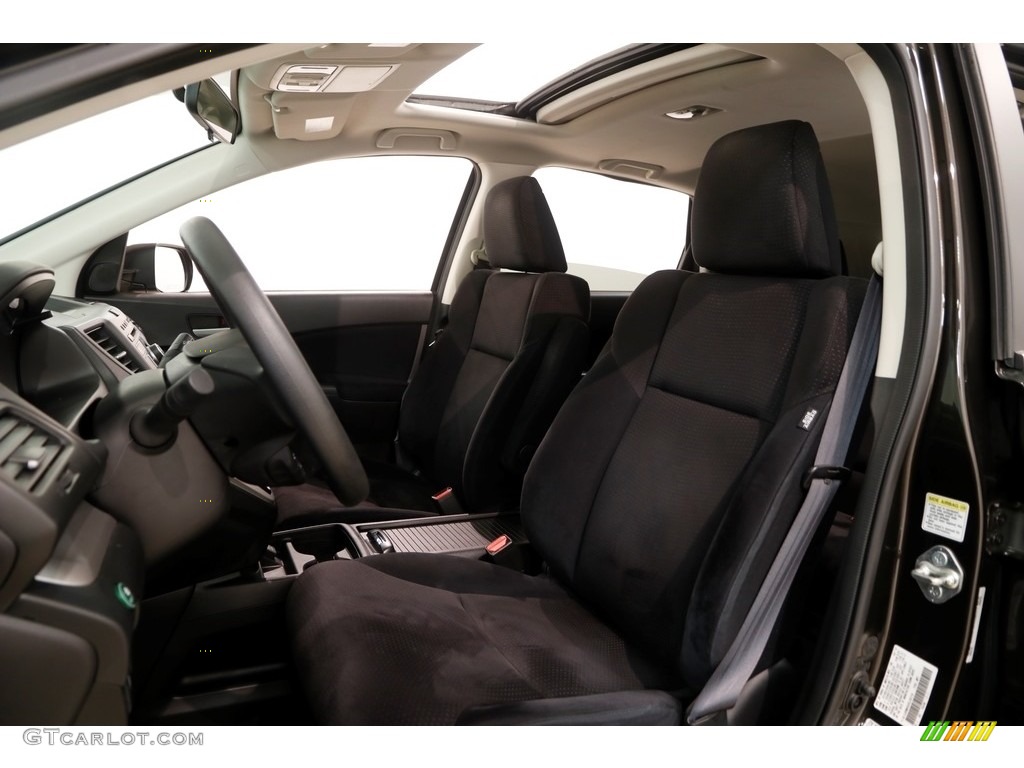 2014 CR-V EX AWD - Kona Coffee Metallic / Black photo #5