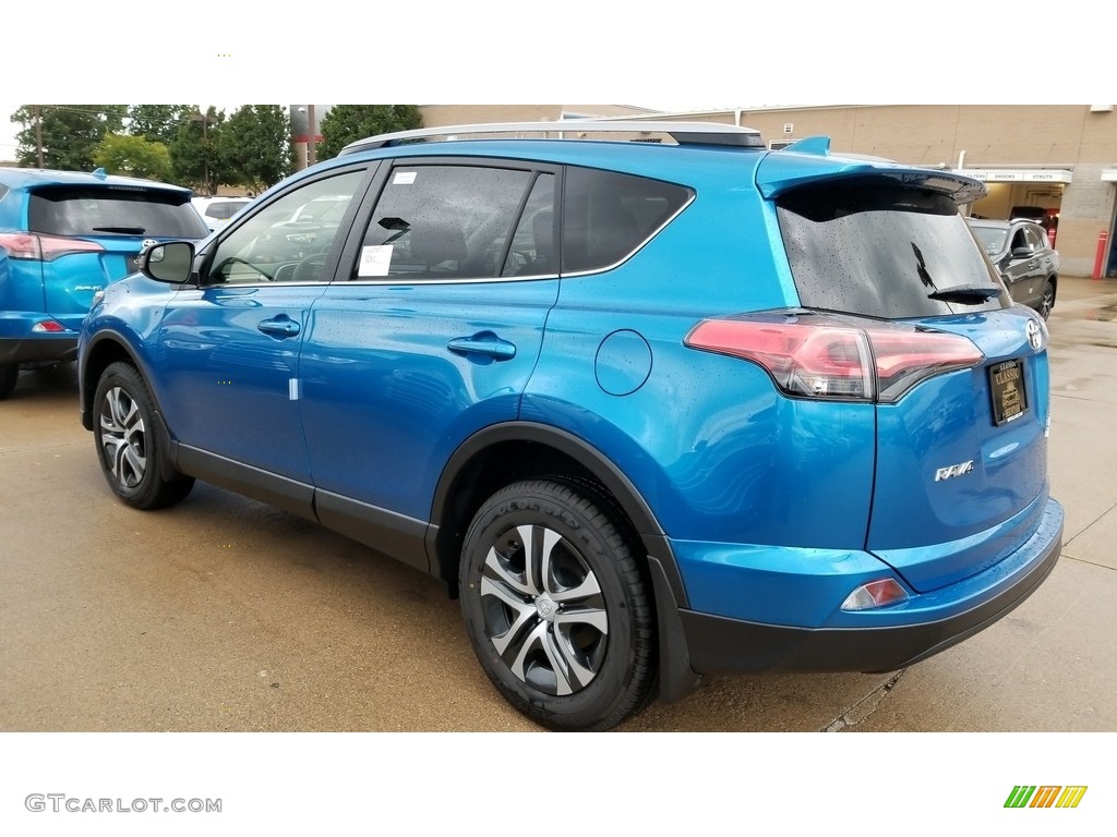 2018 RAV4 LE - Electric Storm Blue / Black photo #2