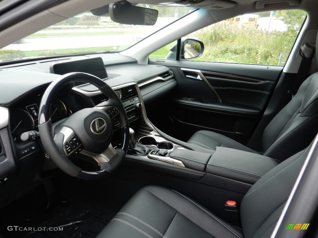 Black Interior 2019 Lexus RX 450h AWD Photo #129765371