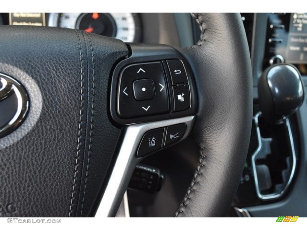 2019 Toyota Sienna SE AWD Black Steering Wheel Photo #129765440