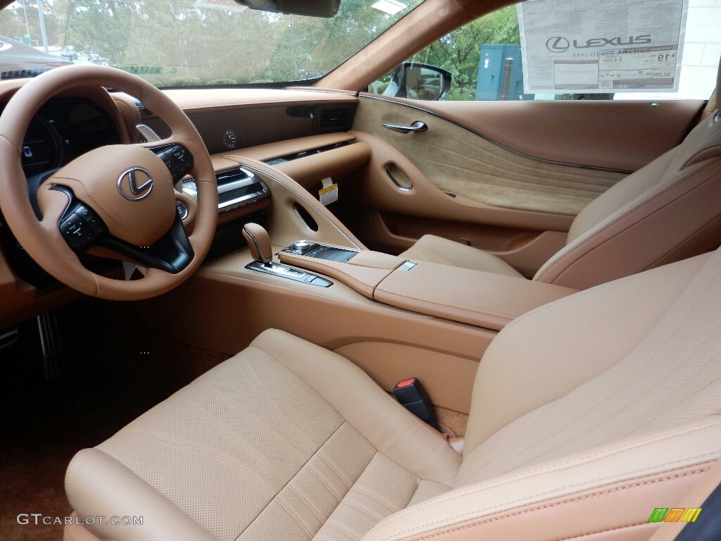 Toasted Caramel Interior 2018 Lexus LC 500 Photo #129765473