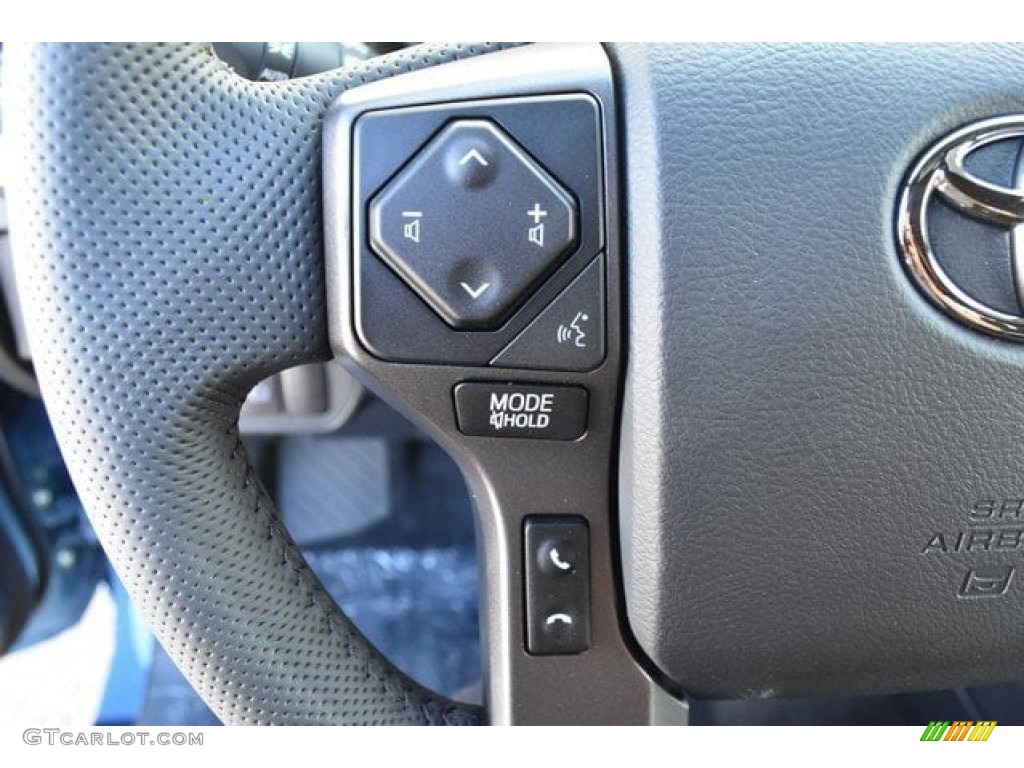 2019 Toyota Tacoma TRD Off-Road Double Cab 4x4 TRD Graphite Steering Wheel Photo #129765887