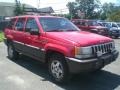 1995 Flame Red Jeep Grand Cherokee SE 4x4  photo #2