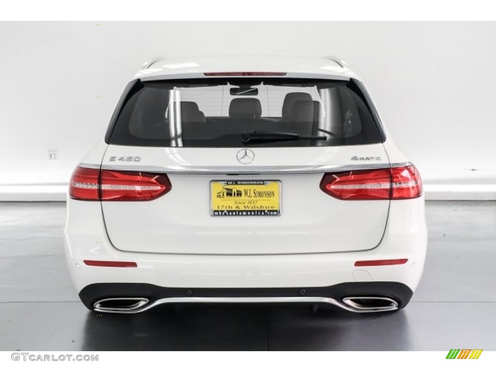 2019 E 450 4Matic Wagon - Polar White / Macchiato Beige/Black photo #3