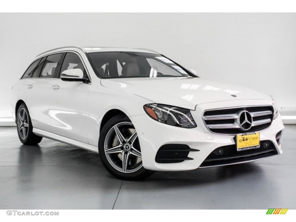 2019 E 450 4Matic Wagon - Polar White / Macchiato Beige/Black photo #12