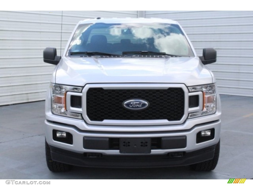 2018 F150 STX SuperCrew 4x4 - Ingot Silver / Earth Gray photo #2
