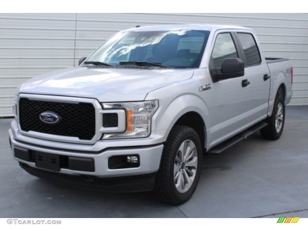 2018 F150 STX SuperCrew 4x4 - Ingot Silver / Earth Gray photo #3