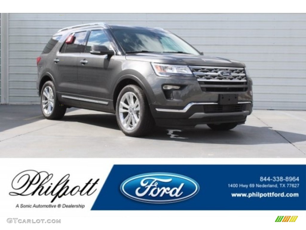 2018 Explorer Limited - Magnetic Metallic / Ebony Black photo #1