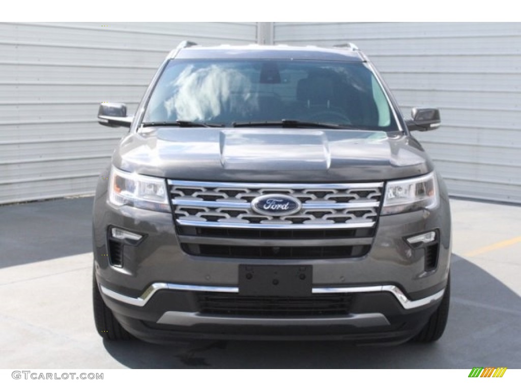 2018 Explorer Limited - Magnetic Metallic / Ebony Black photo #2