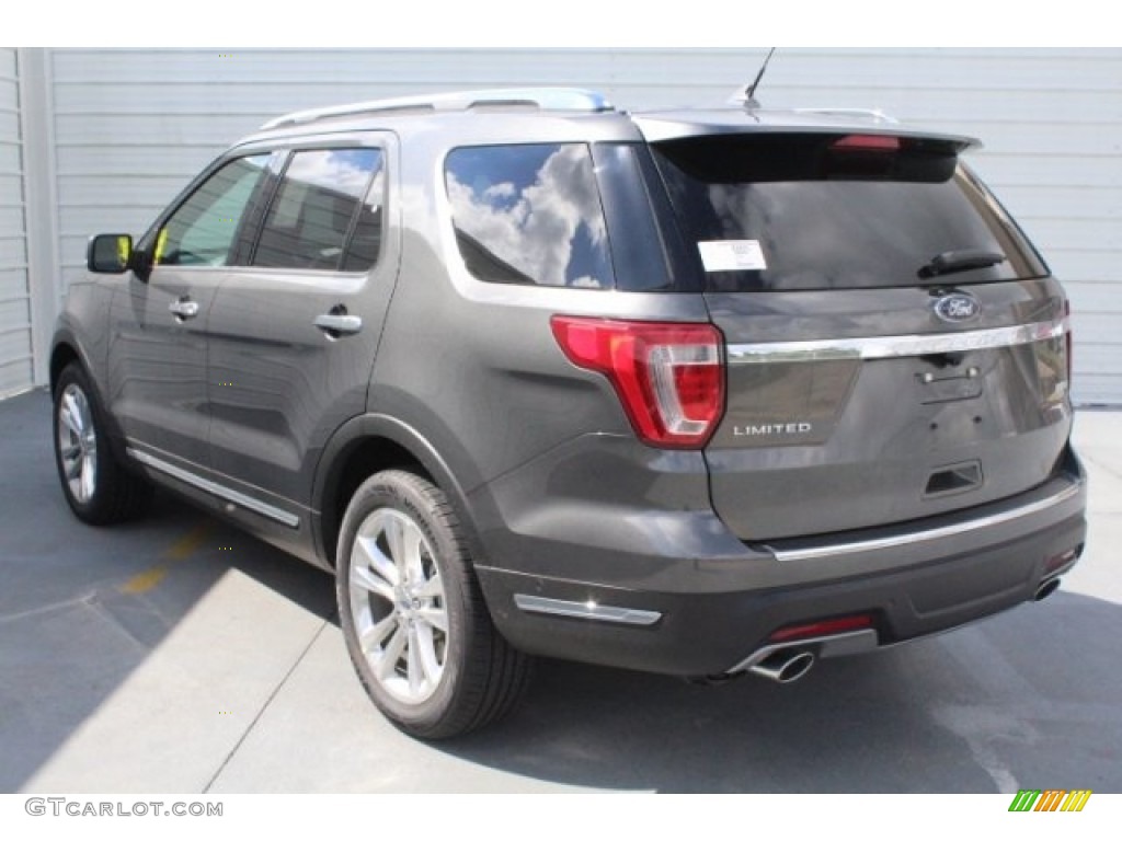 2018 Explorer Limited - Magnetic Metallic / Ebony Black photo #7