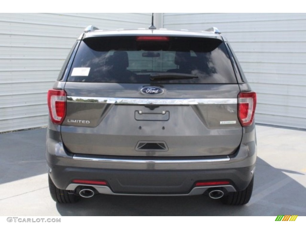 2018 Explorer Limited - Magnetic Metallic / Ebony Black photo #8
