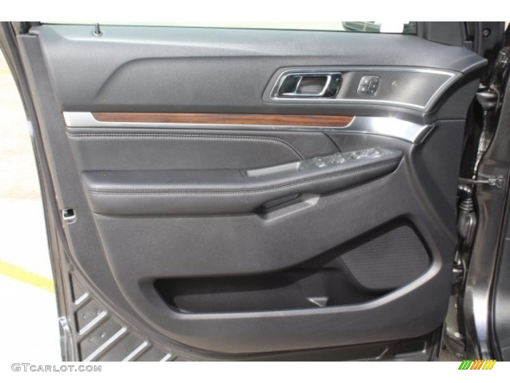 2018 Explorer Limited - Magnetic Metallic / Ebony Black photo #12