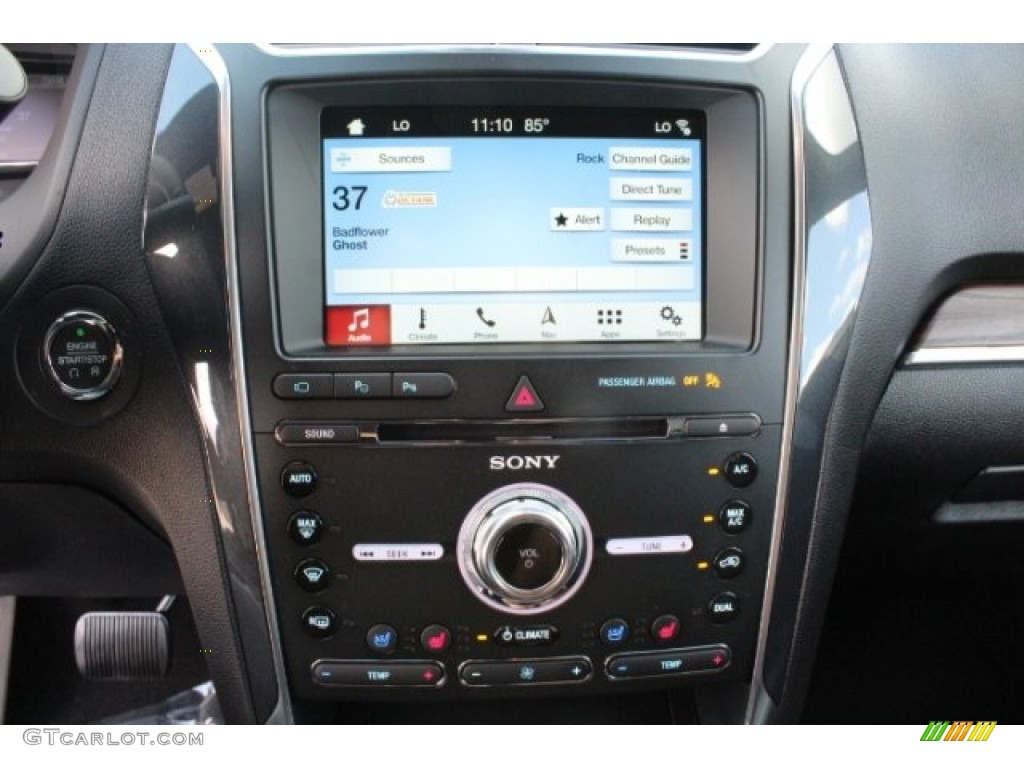 2018 Explorer Limited - Magnetic Metallic / Ebony Black photo #17
