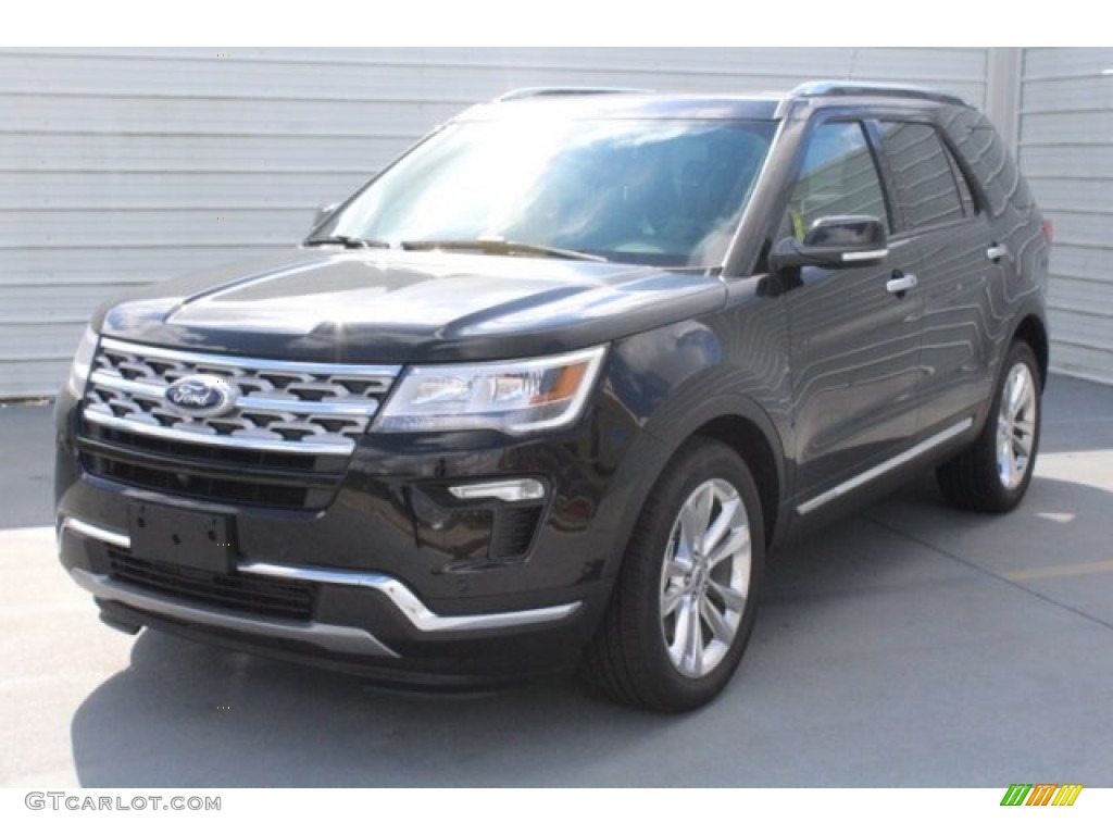 2018 Explorer Limited - Shadow Black / Ebony Black photo #3
