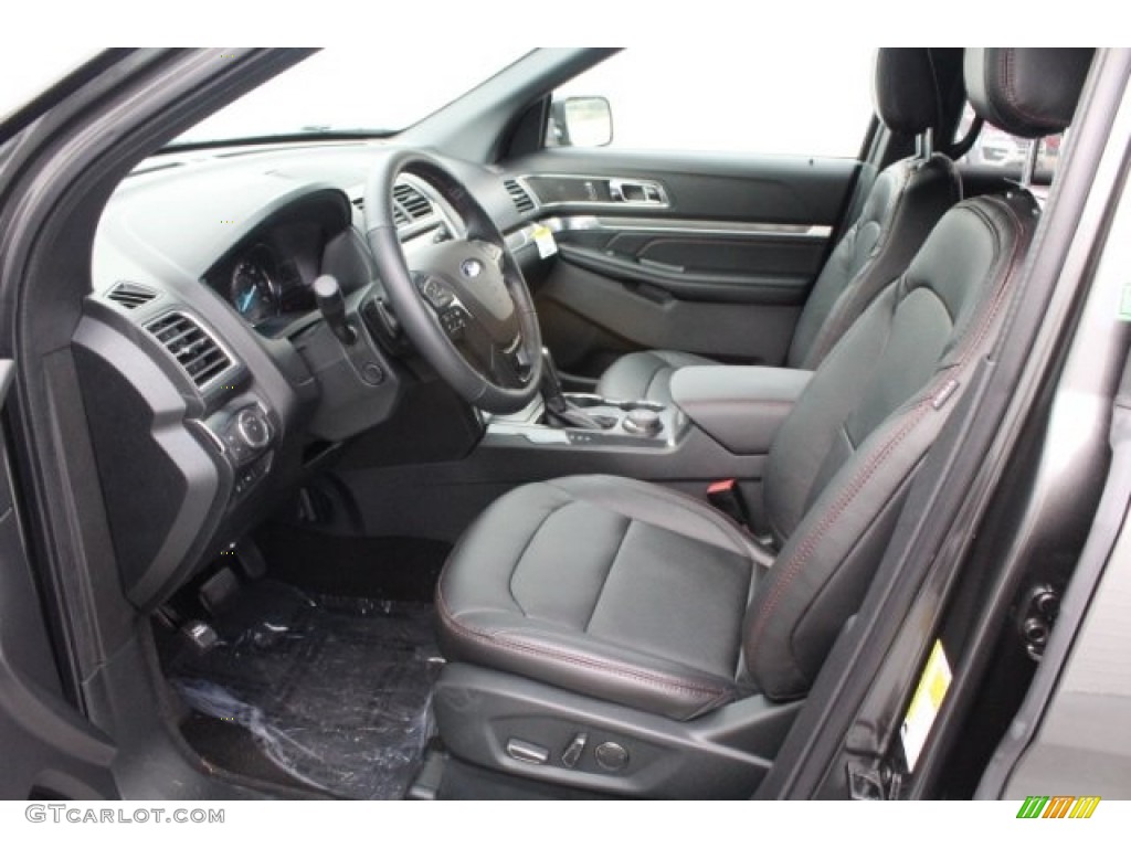2018 Explorer Sport 4WD - Magnetic Metallic / Ebony Black photo #14