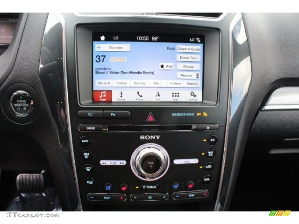 2018 Explorer Sport 4WD - Magnetic Metallic / Ebony Black photo #17