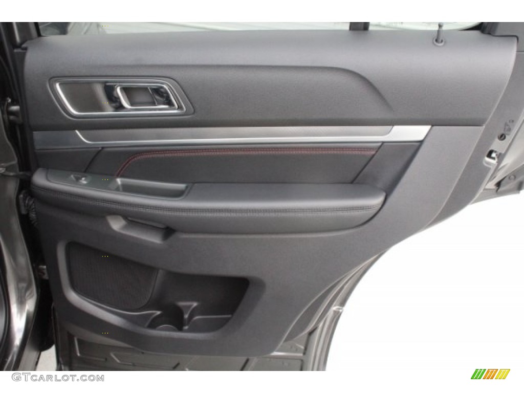 2018 Explorer Sport 4WD - Magnetic Metallic / Ebony Black photo #30