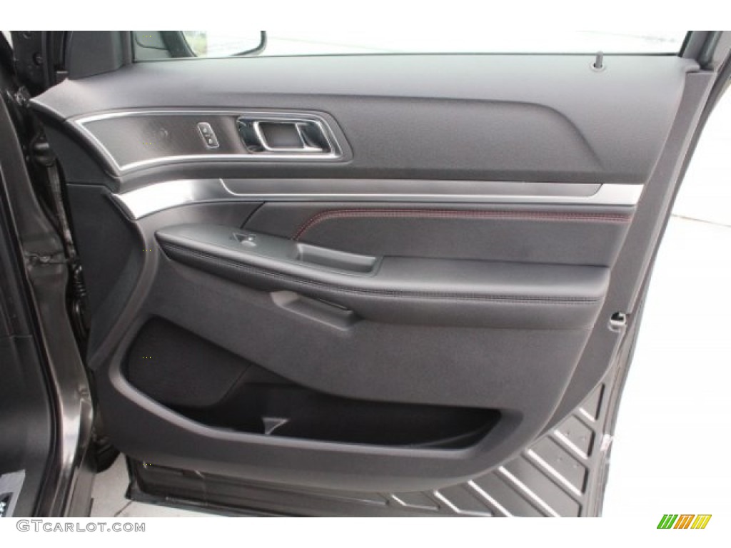 2018 Explorer Sport 4WD - Magnetic Metallic / Ebony Black photo #32
