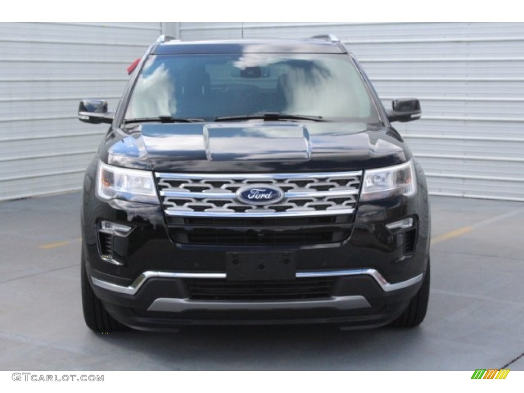 2018 Explorer Limited - Shadow Black / Ebony Black photo #2