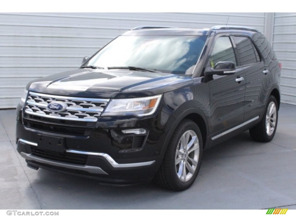 2018 Explorer Limited - Shadow Black / Ebony Black photo #3