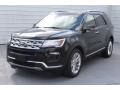 2018 Shadow Black Ford Explorer Limited  photo #3