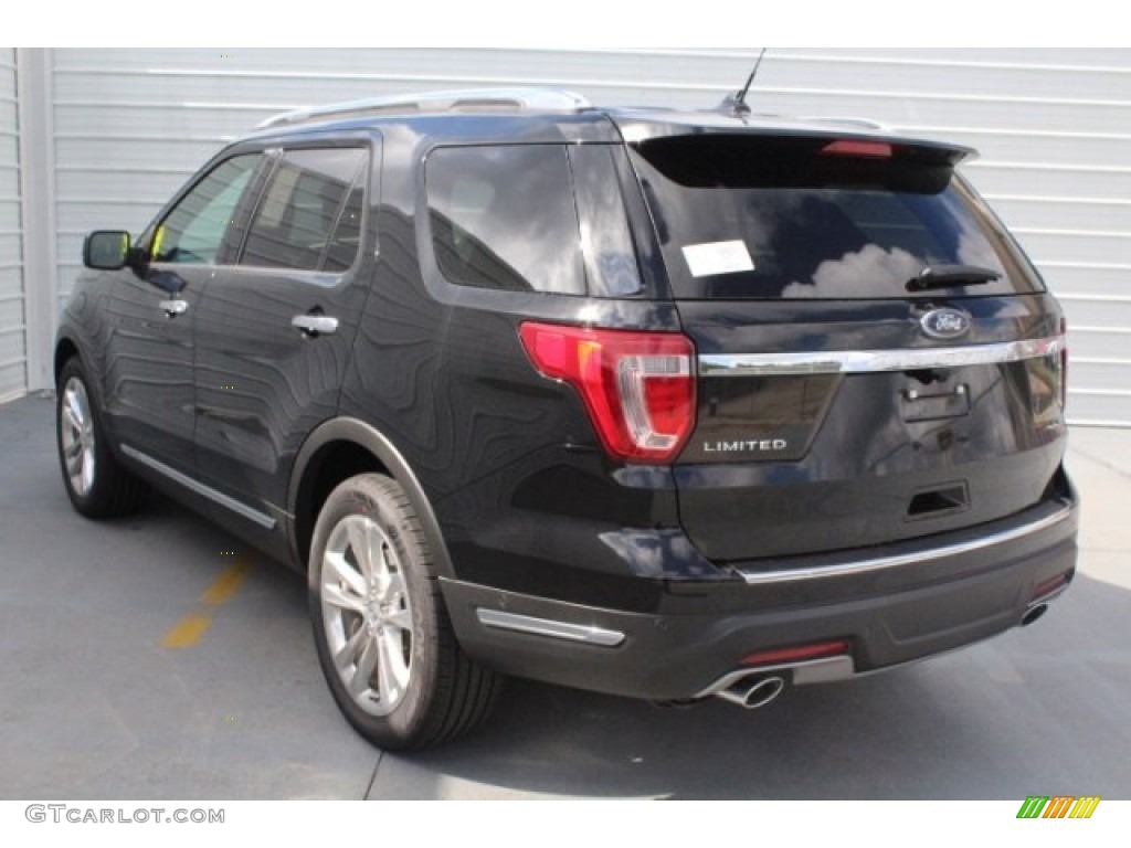 2018 Explorer Limited - Shadow Black / Ebony Black photo #7