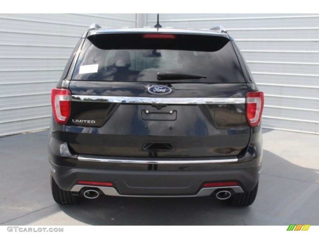 2018 Explorer Limited - Shadow Black / Ebony Black photo #8