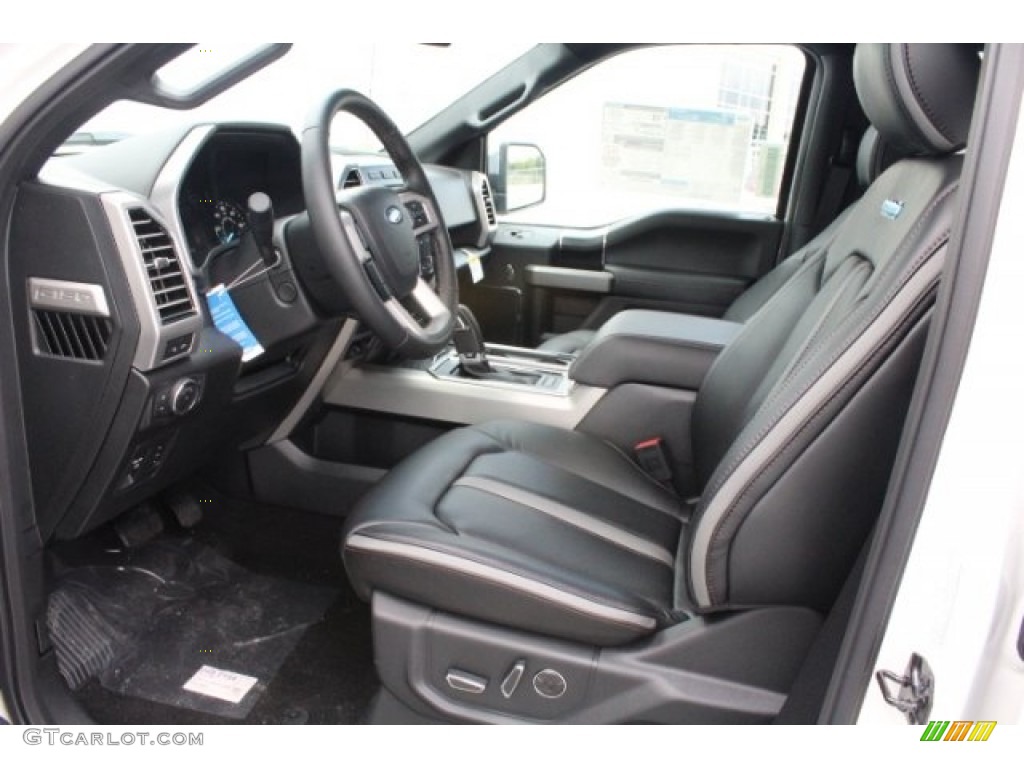2018 F150 Platinum SuperCrew 4x4 - White Platinum / Light Camel photo #15