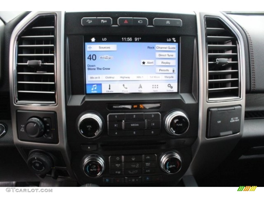 2018 F150 Platinum SuperCrew 4x4 - White Platinum / Light Camel photo #17