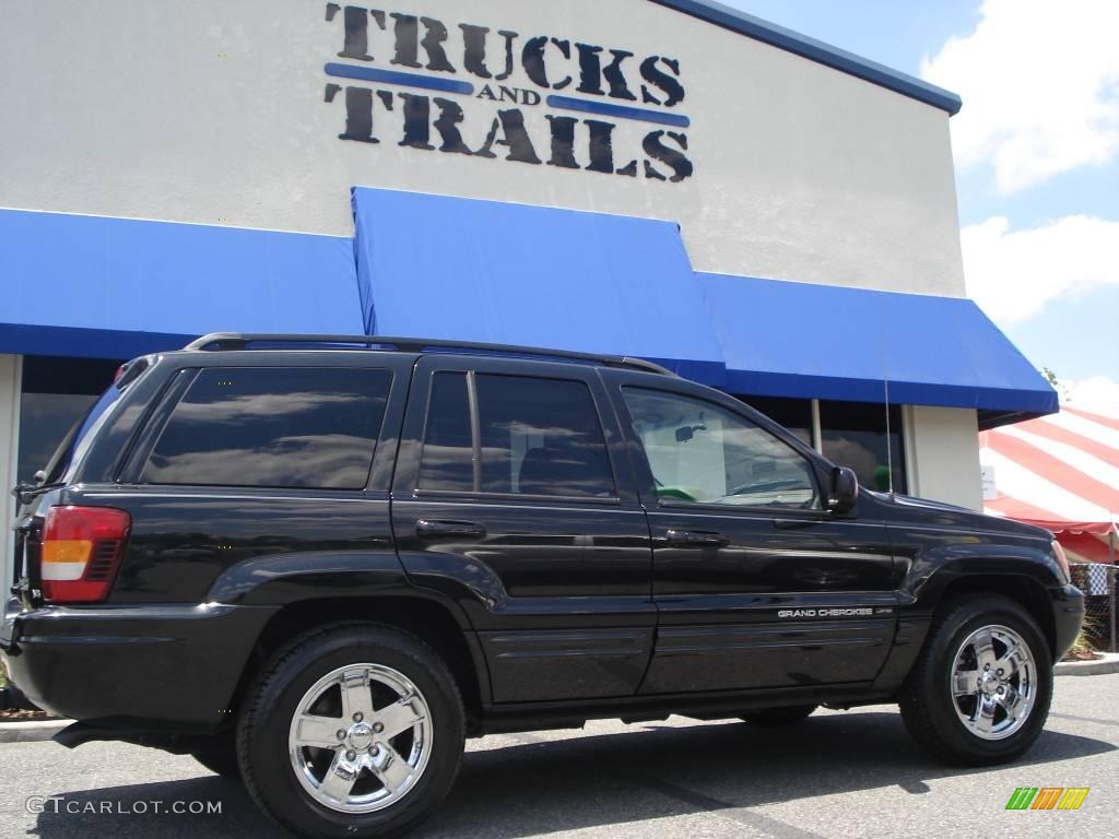 2003 Grand Cherokee Limited 4x4 - Brilliant Black / Dark Slate Gray photo #1