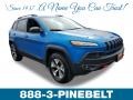 Hydro Blue Pearl 2018 Jeep Cherokee Trailhawk 4x4