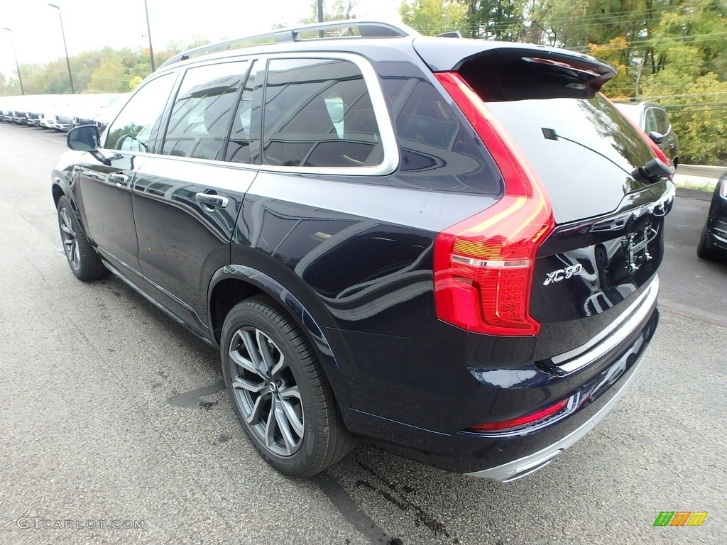 2019 XC90 T6 AWD Momentum - Magic Blue Metallic / Blonde photo #4